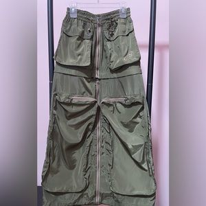 Jaded London detachable cargo skirt